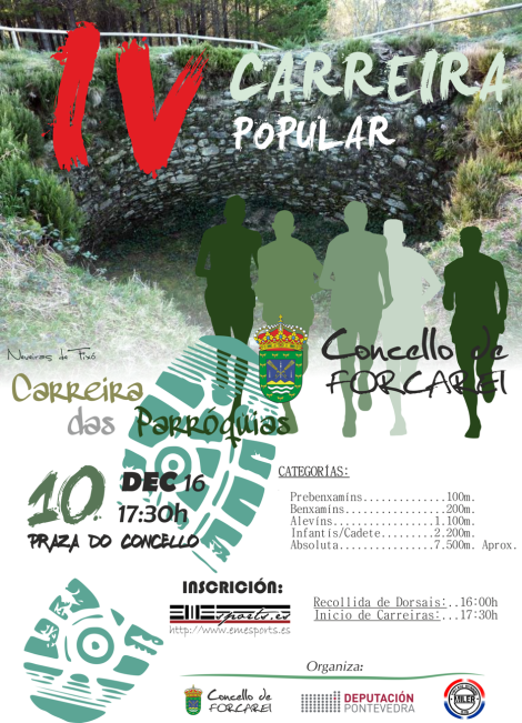 IV Carreira Popular. Forcarei 2016 IV Carreira Popular. Forcarei 2016